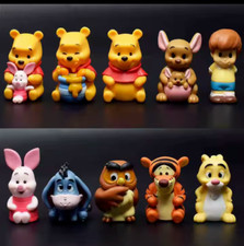 WINNIE THE POOH FIGURES SET - PVC - 10 PIECES - NEXT DAY FROM USA picture