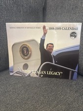 THE REAGAN LEGACY CALENDAR 1988-89 national federation of republican women picture
