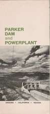 1968 Parker Dam and Powerplant Parker Arizona Brochure picture