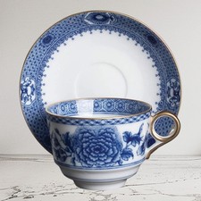 Mottahedeh Imperial Blue Cup & Saucer picture