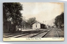 Postcard PA Ralston Pennsylvania Northern Central Railroad Station c1910s S25 picture