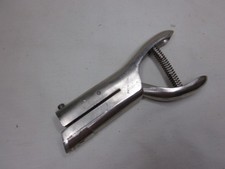 vintage McGILL Utility Punch single hole PAT NO 164152 paper ticket holer picture