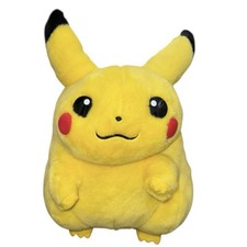 Vintage 90s Pokemon Jumbo Plush Pikachu picture
