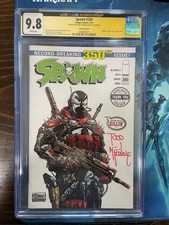 Spawn #350 CGC 9.8 JSA McFarlane Retailer Thank You Cover Signed by McFarlane picture