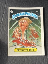 DISTORTED DOT 1986 Topps Garbage Pail Kids Stickers #96a  1L picture