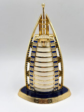 Burj Al Arab Dubai Hotel Metal Miniature Statue Souvenir Building Model picture