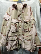 GENUINE DUTCH ARMY SMOCK WINDPROOF 3 COLORS CAMO COTTON X-LARGE JACKET picture