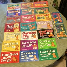Vintage Garfield 23 Book Lot ALL FIRST Edition Softcover 1980 Read Description picture