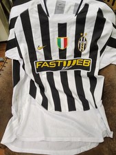 Worn FC Juventus Jersey No.17 DAVID TREZEGUET 2003-2004 Series A picture