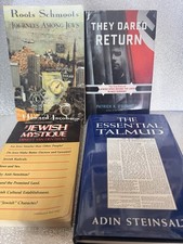 Jewish Book Lot Of 4-rare Titles-vintage-talmud-spies-mystique picture
