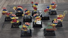 Lot Of 11 Vintage 1984 Olympic Champion Trophies Sam the Eagle by Applause picture
