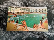 Kutsher's Country Club Monticello NY Indoor Pool Superchrome Postcard 1960s picture
