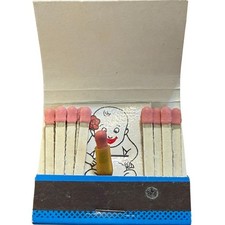 Vtg Novelty Matchbook Unstruck My First Hawaiian Lei Pink Matches Risque picture