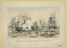 Photo:The Battle of Lake Erie, Commodore O.H. Perry's victory picture