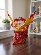 Pokemon Moltres Flame Statue Legendary Bird Anime Action Figure Collectible Toys picture