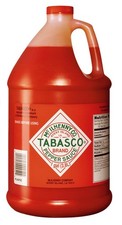 Tabasco Brand Original Red Pepper Hot Sauce Medium Heat Bulk Plastic Jug Three picture