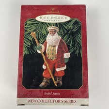 Hallmark Keepsake Christmas Ornament 2003 Joyful Santa BRAND NEW IN BOX picture