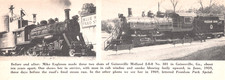 Gainesville Midland RR 2-8-0 Steam Locomotive 301 Freedom Park Special Mag Image picture