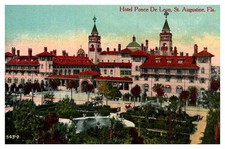 St Augustine FL postcard HOTEL PONCE DE LEON s/06 AP6509 picture