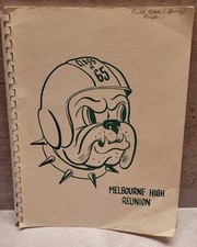 Melbourne High School Class of 1965 Reunion Book Yearbook 1985 Florida Bulldogs picture