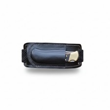 Handmade Leather Sheath for Buck 110 Folding Knife Horizontal Carry Belt Loop picture