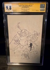 Canto II:The Hollow Men #1 CGC 9.8 Momoko Sketch Cover Signed by Peach Momoko picture