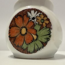 Noritake Younger Image Culebra Sugar Bowl with Lid #6921 Japan MCM Flower Power picture
