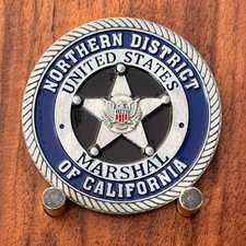 US Marshals Service Northern District Of California Challenge Coin  M#24 picture