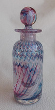 Vintage ANDREW SANDERS Studio Art Glass Perfume / Scent Bottle ~ Signed picture
