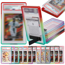 Gradient TPU Case Stand Cover For 35PT PSA/CGC Graded Card Slab Guard Protector picture