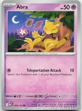 Abra 054/132 Common Mega Evolution Pokemon Near Mint picture