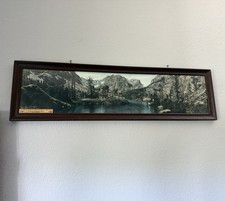 Ed Tangen Large Framed Original Panorama Photograph Hand Tinted picture