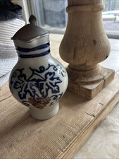 Antique German Merkelbach & Wick Stoneware Beer Stein Pitcher Amazing & Rare EUC picture
