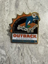 Outback Steakhouse Pembroke Pines-FL Home of the Dol-Fans Pin Miami Dolphins picture