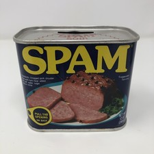 Spam Can 50th Anniversary Piggy Bank. In New Condition. RARE picture
