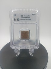 ICG Genuine Omaha Beach Location D-Day RELIC - Authentic historical Relic picture