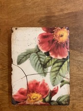 Sid Dickens Memory Blocks - vintage, only used once, roses, T-172 picture