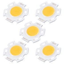 MECCANIXITY COB LED Light Chip Beads 20mm 3W 260mA Energy Saving Warm White picture