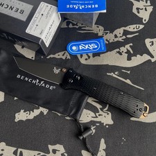 Benchmade 537GY-03 Bailout Crater Black CPM-M4 Aluminum Folding Knife picture