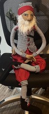 Gathered Traditions Joe Spencer ARWEN Santa Christmas Shelf Sitter 40