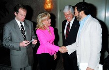 Rich Cronin Barbara Eden Dick Van Dyke and Gabe Kaplan Old Photo picture