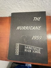 1959 Gainesville High School “The Hurricane” Yearbook Annual Florida Signed picture