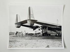 1958 Brazil Air Force C-82 Packet Loading Bell 47J Manaus 8x10 Photo Vintage picture
