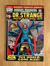 MARVEL PREMIERE #3 (1972) *Key Dr. Strange* (VF-, See Details...) picture