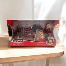 Breyer Horses 2024 #B-HP-10116 Holiday Pajama Party Playset DAMAGED BOX picture