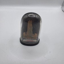Vintage Chicago Skyline Snow Globe Sears Tower Souvenir Dome Made in Hong Kong picture