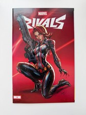 Marvel Rivals Ignite #1 J. Scott Campbell Exclusive Cover B Black Widow Variant picture
