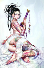 KYUYONG EOM ARTBOOK EXCLUSIVE LADY IN WHITE VIRGIN SET NM. picture