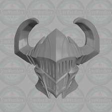 Demon Knight v5 custom head for 1:18 1:12 1:10 & 1:6 fantasy action figures picture