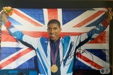 Anthony Joshua signed 12x8 photo B ACG CERTIFIED RACC Trusted Seller ACGCERT COA picture